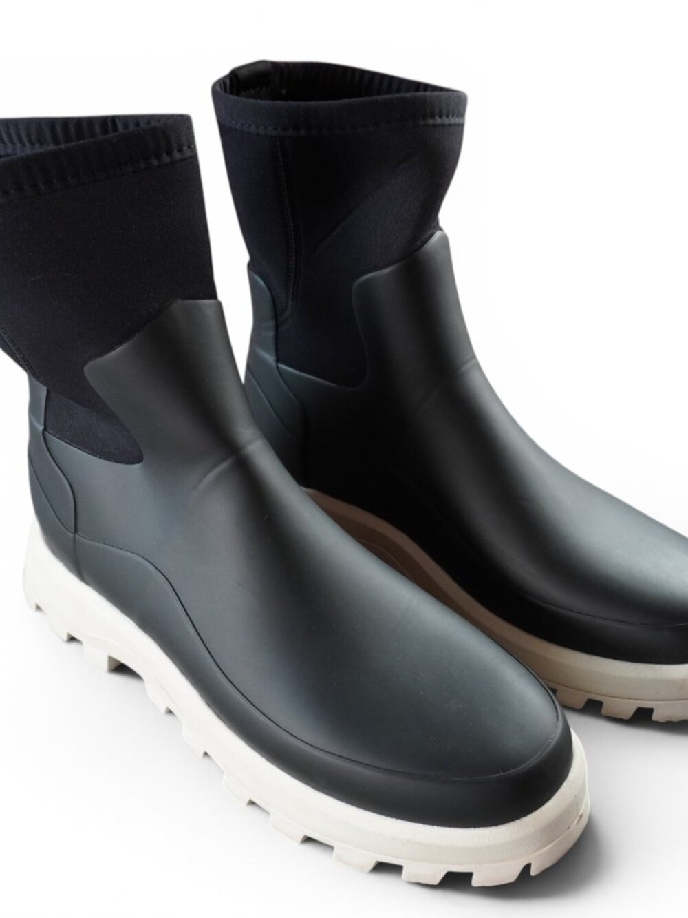 Hunter‎ City Explorer Short Boots Womens 11 Black Ivory